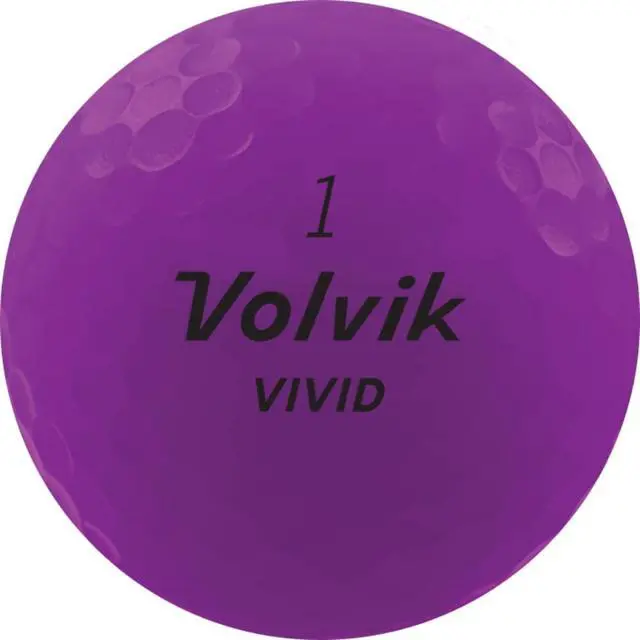 Alt view image 2 of 2 - Volvik Vivid Golf Balls 12 Pack | Original High-Visibility Matte Finish | Enhanced Performance & Distance | VAS Alignment System | Ideal For All Skill Levels | 1 Dozen Balls