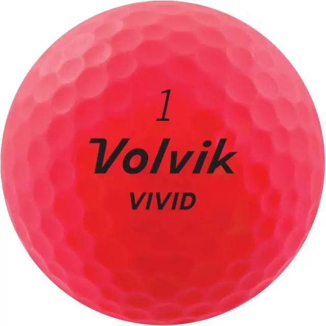 Alt view image 2 of 2 - Volvik Vivid 2024 Golf Balls 12 Pack | High-Visibility Matte Finish | Enhanced Performance & Distance | VAS Alignment System for Accuracy | For All Skill Levels | 1 Dozen Balls