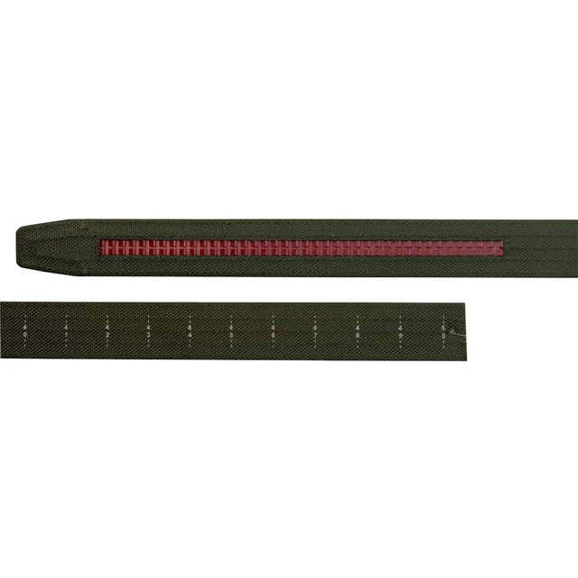 Alt view image 4 of 5 - Nexbelt Titan Green Men's EDC Tactical Belt Ratchet System Technology - Nylon Gun Belts Green - For Scurity Police And Military - One Size Fits Most - Cut To Size