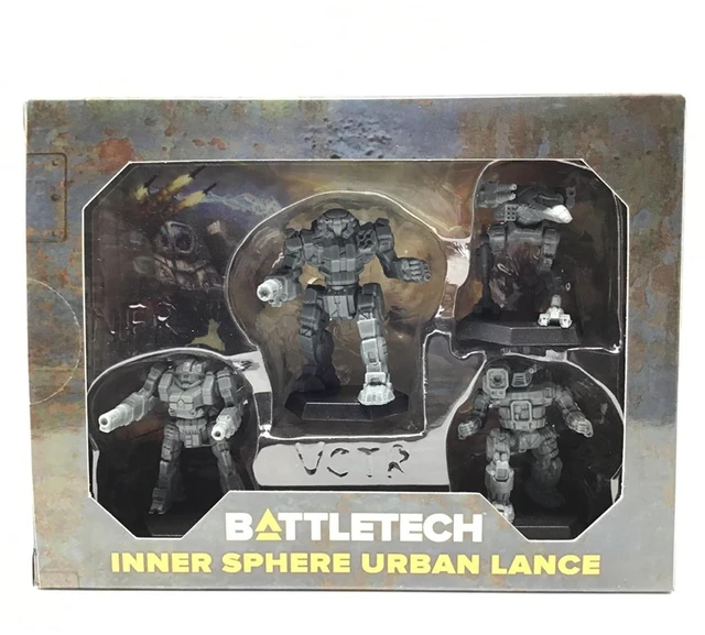 Alt view image 2 of 7 - BattleTech Mini Force Pack: Inner Sphere Urban Lance | Ready To Play Tabletop Miniatures | Tactical Urban Combat Board Game | Strategic Gameplay | 2-4 Players | By Catalyst Game Labs