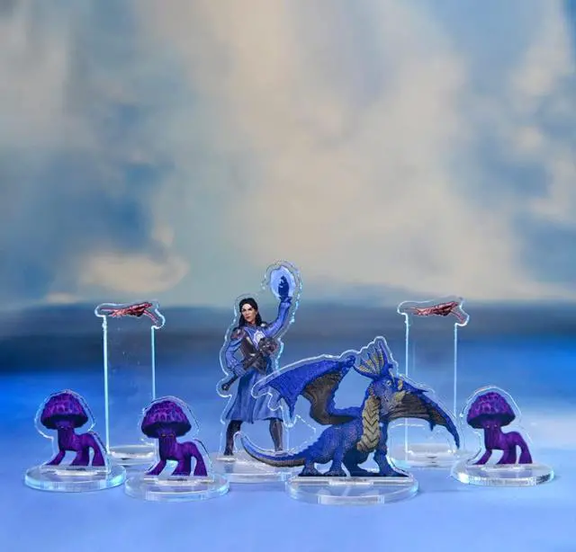 Alt view image 5 of 7 - WizKids D&D Idols of The Realms: Dragons of Stormwreck Isle - 2D Acrylic Dungeons And Dragons Minatures Set