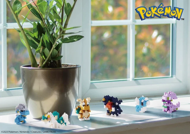 Alt view image 2 of 7 - nanoblock Pokmon Type Dragon Set 1 (Blind Box Complete Set) Mininano Series Interlocking Building Blocks Kit