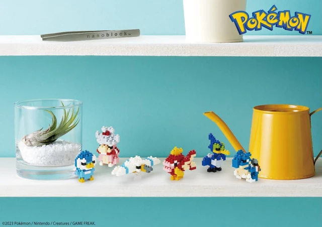 Alt view image 2 of 5 - nanoblock Pokmon Type Water Set 1 (Blind Box Complete Set) Mininano Series Interlocking Building Blocks Kit
