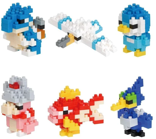 Alt view image 3 of 5 - nanoblock Pokmon Type Water Set 1 (Blind Box Complete Set) Mininano Series Interlocking Building Blocks Kit