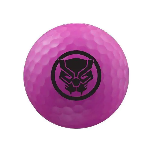 Alt view image 5 of 6 - Volvik 6211 Volvik Marvel Golf Balls 4pk-Black Panther