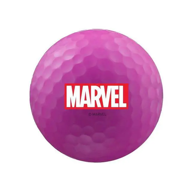 Alt view image 6 of 6 - Volvik 6211 Volvik Marvel Golf Balls 4pk-Black Panther