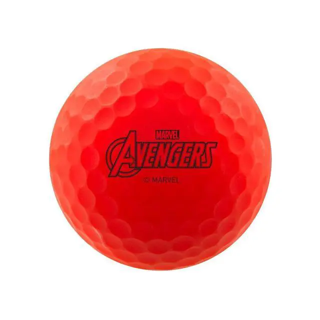 Alt view image 6 of 6 - Volvik 6208 Volvik Marvel Golf Balls 4pk-Iron Man