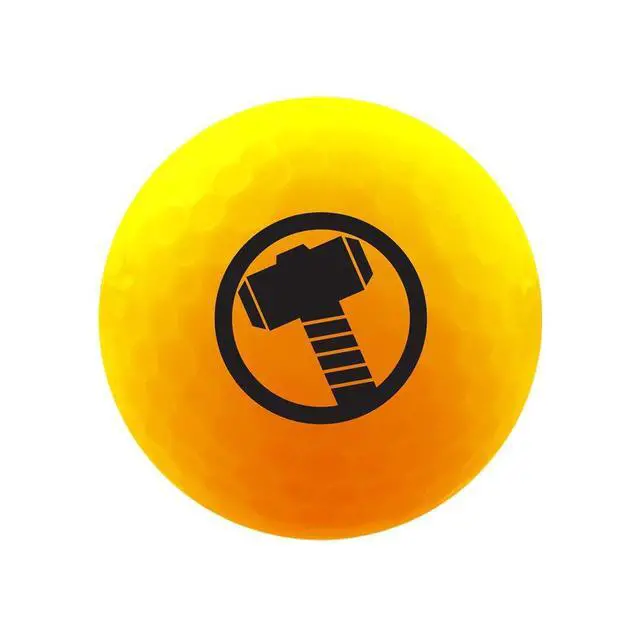 Alt view image 5 of 6 - Volvik 6212 Volvik Marvel Golf Balls 4pk-Thor