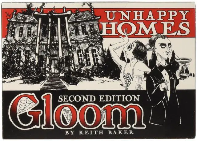 Main image of Gloom: Unhappy Homes Expansion 2nd Edition Card Game by Atlas Games