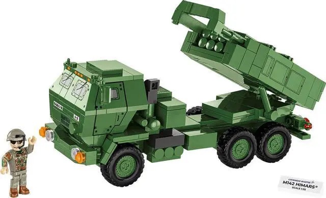 Main image of COBI Armed Forces M142 HIMARS Missile Rocket Launcher Artillery Building Block Model Set # 2626