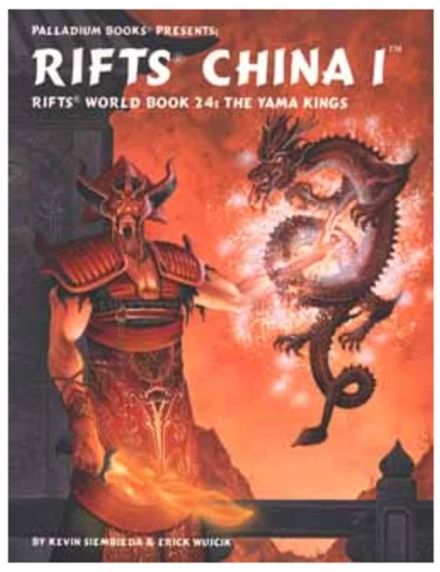 Main image of World Book 24: Rifts China One The Yama Kings Paperback Book | RPG Board Game | Essential Roleplaying Game Guide | By Palladium Books
