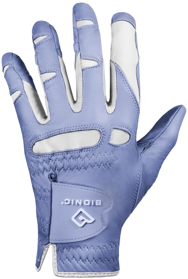 Main image of Bionic Women's Large StableGrip Golf Glove with NaturalFit 2.0 Premium Cabretta Leather GFN2-W-L-PW-LG