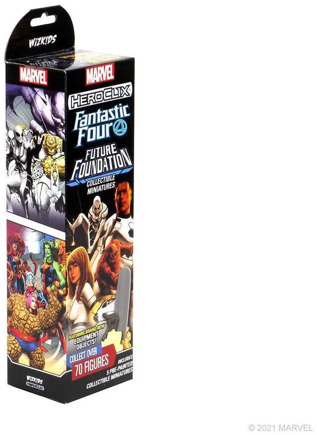 Main image of WizKids Marvel HeroClix: Fantastic Four Future Foundation Single Booster