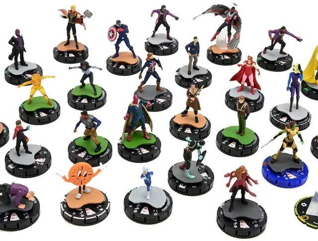 Alt view image 4 of 6 - WizKids Marvel HeroClix: Marvel Studios Disney Plus Booster - 5 Figure Set, Original Series, Randomly Assorted