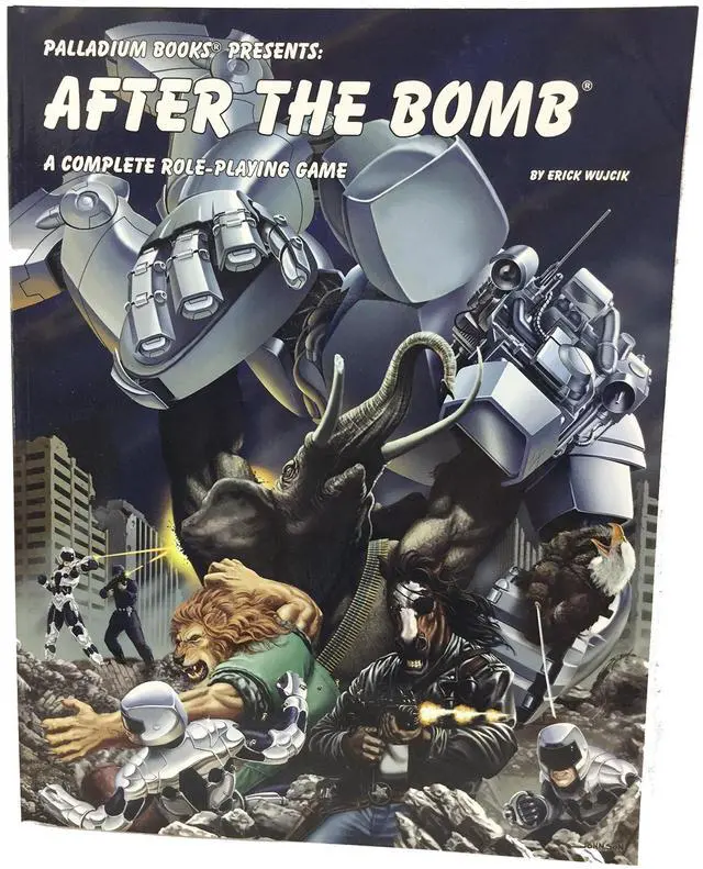 Main image of After the Bomb Complete Roleplaying Game | Post-Apocalyptic RPG Animal Superhero Game | Compatible with Heroes Unlimited & Rifts | By Palladium Books