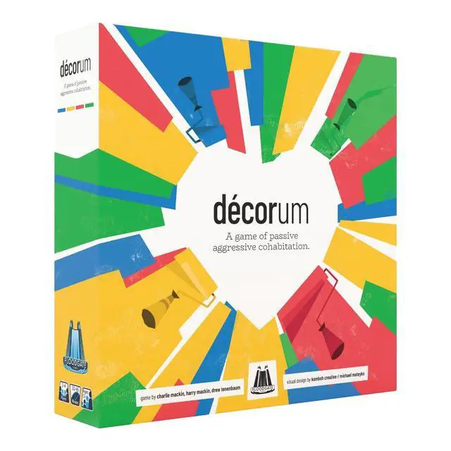 Alt view image 7 of 13 - Floodgate Games Decorum - A Game of Passive Aggressive Cohabitation, Age 12 & Up