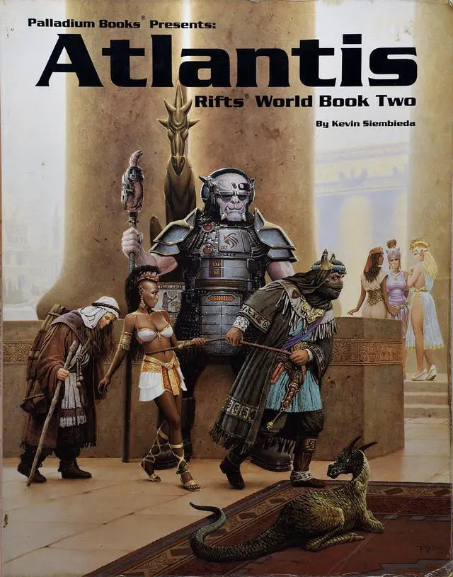 Main image of Rifts World RPG Book 2: Atlantis - Game Book