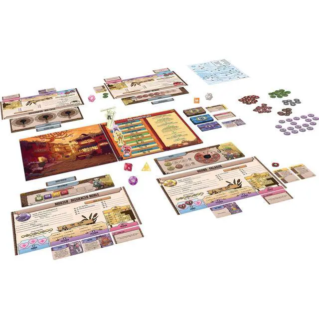 Alt view image 4 of 6 - Freelancers Board Game - Dive into a Post-Apocalyptic Gig Economy! Narrative Adventure Game, Fantasy RPG Game, Ages 14+, 3-7 Players, 90 Minute Playtime, Made by Plaid Hat Games