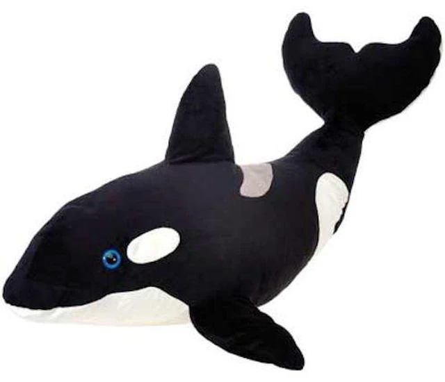 Main image of Fiesta Toys Sea Animal Plush Orca Whale 9" Stuffed Animal
