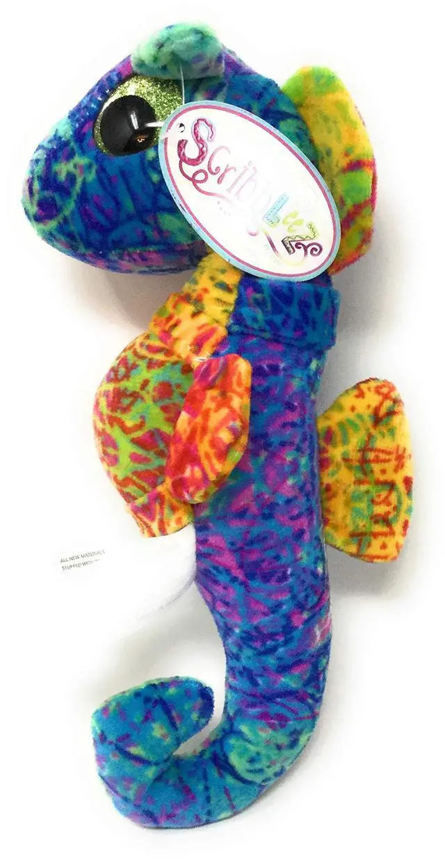 Main image of Fiesta Toys Scribbleez Seahorse Sea Horse 18" Plush Stuffed Animal