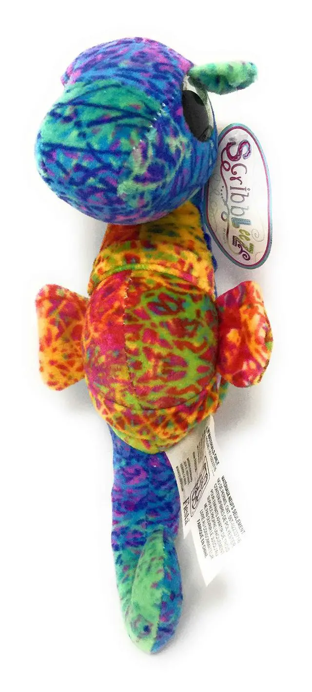 Alt view image 2 of 3 - Fiesta Toys Scribbleez Seahorse Sea Horse 18" Plush Stuffed Animal