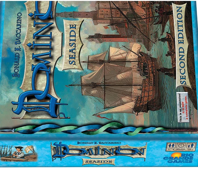 Alt view image 4 of 5 - Dominion: Seaside Second Edition | Strategy Board Game | Ages 14+ | 1-4 Players | 90-120 Minutes Playtime | By Rio Grande Games