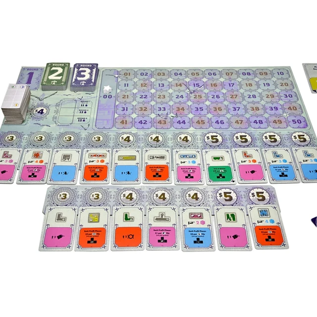 Alt view image 4 of 7 - Rebuilding Seattle Board Game By NECA | 1-5 Players | Ages 12+ | 60-120 Minutes Gameplay
