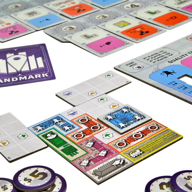 Alt view image 7 of 7 - Rebuilding Seattle Board Game By NECA | 1-5 Players | Ages 12+ | 60-120 Minutes Gameplay