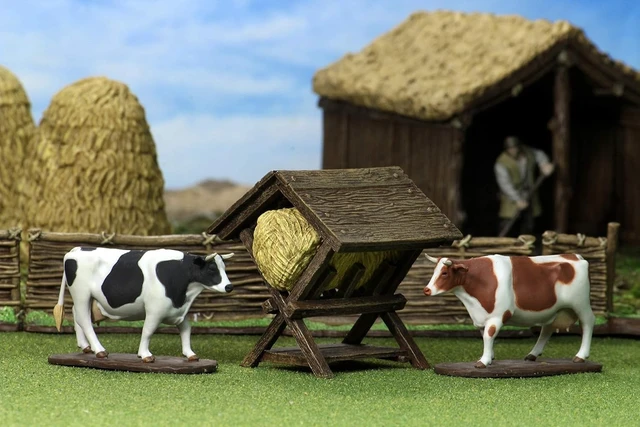 Alt view image 5 of 7 - WizKids 4D Settings: Medieval Farmer | The Best Way to Adventure! Role Playing Game Figures | RPG Minis
