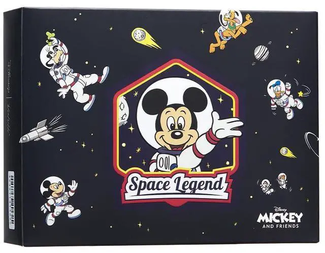 Main image of Volvik x Disney Vista3 Golf Balls - Mickey Mouse Astronaut Space Collector Golf Balls Gift - For Distance And Spin - 1 Dozen