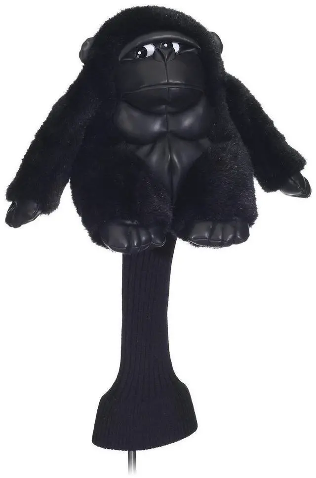 Main image of Creative Covers Funny Gorilla Golf Club Head Cover, Novelty Plush Headcovers, For Woods And Drivers