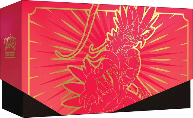 Alt view image 19 of 20 - Pokmon TCG: Scarlet & Violet Elite Trainer Box - Koraidon Red (1 Full Art Promo Card, 9 Boosters and Premium Accessories)