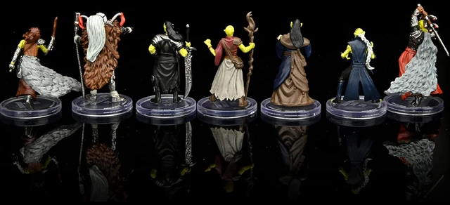 Alt view image 6 of 7 - Dungeons & Dragons Icons of The Realms: Githyanki Warband | 7 Pre-Painted Miniatures Set | D&D RPG Fantasy Figures | By WizKids