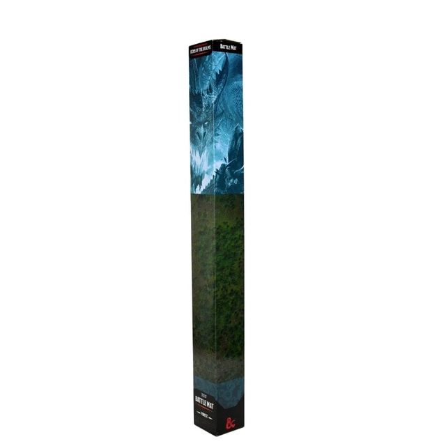Alt view image 3 of 6 - D&D Icons of the Realms Forest Battle Mat | WizKids RPG Tabletop Accessory 3' x 5' | Dungeons And Dragons Map