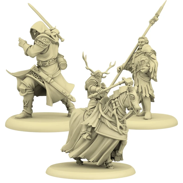 Alt view image 2 of 5 - CMON A Song of Ice and Fire Tabletop Miniatures Game Baratheon Attachments Box Set - Enhance Your Army, Strategy Game for Adults, Ages 14+, 2+ Players, 45-60 Minute Playtime, Made