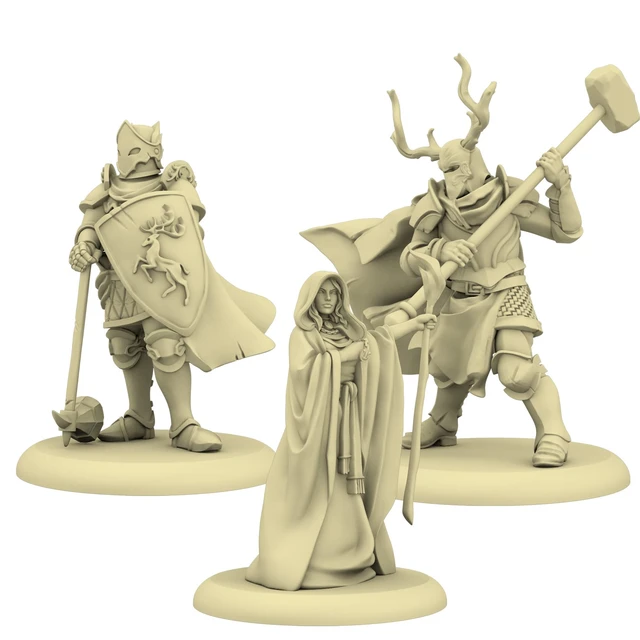 Alt view image 3 of 5 - CMON A Song of Ice and Fire Tabletop Miniatures Game Baratheon Attachments Box Set - Enhance Your Army, Strategy Game for Adults, Ages 14+, 2+ Players, 45-60 Minute Playtime, Made