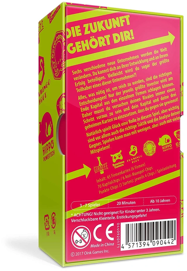 Alt view image 2 of 6 - Startups Strategy Board Game | Become a Startup Investor | Party Board Game for Game Night | Ages 10+ | By Generisch (Note: Original language German)