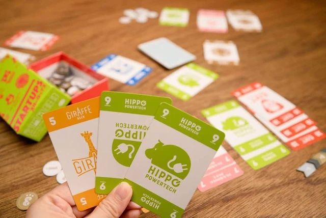 Alt view image 6 of 6 - Startups Strategy Board Game | Become a Startup Investor | Party Board Game for Game Night | Ages 10+ | By Generisch (Note: Original language German)
