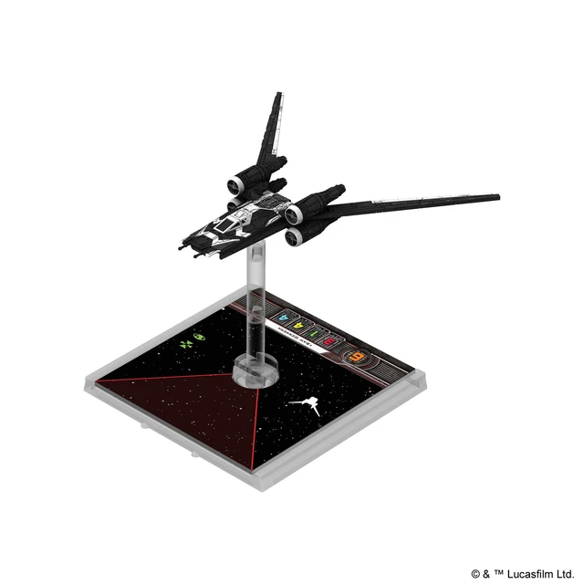 Alt view image 4 of 5 - Star Wars X-Wing 1st Edition Miniatures Game Saw's Renegades EXPANSION PACK | Strategy Game for Adults and Teens | Ages 14+ | 2 Players | Average Playtime 45 Minutes | Made by Atomic Mass Games