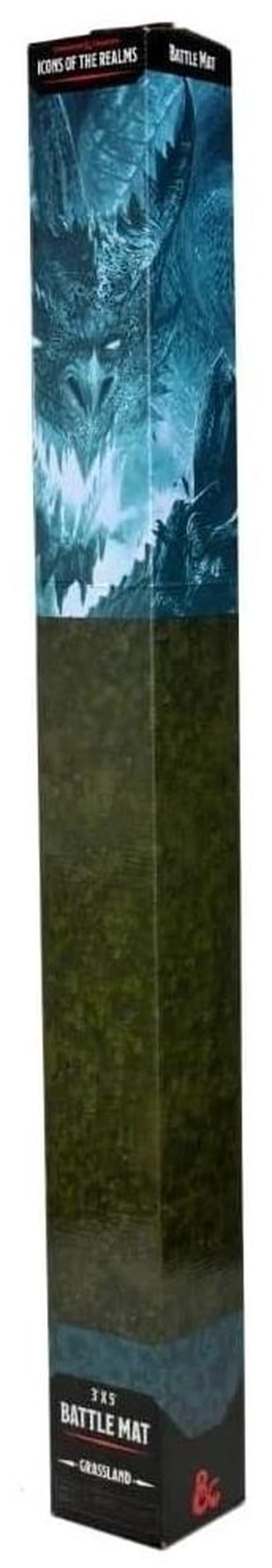 Alt view image 3 of 6 - D&D Icons of The Realms Grasslands Battle Mat | Large 3' x 5' Size | Vivid RPG Tabletop Scenery Accessory | Durable High-Quality Material | Enhance Your Gaming Experience | By WizKids