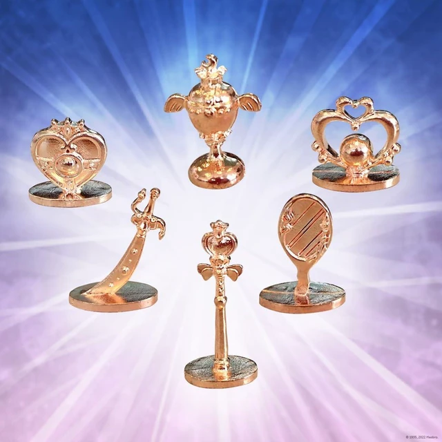 Alt view image 6 of 7 - Monopoly Sailor Moon Board game Based on the Popular Anime TV Show custom Sailor Moon Tokens, Money and game Board Officially Licensed Sailor Moon Merchandise