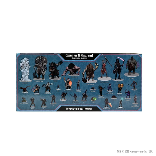 Alt view image 3 of 7 - D&D Icons of The Realms: Bigby Presents: Glory of The Giants | Limited Edition Boxed Set (Set 27) | Pre-Painted Figures For Tabletop Miniature Gaming | By WizKids