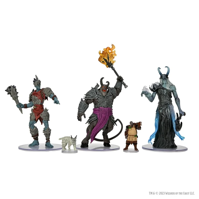 Alt view image 4 of 7 - D&D Icons of The Realms: Bigby Presents: Glory of The Giants | Limited Edition Boxed Set (Set 27) | Pre-Painted Figures For Tabletop Miniature Gaming | By WizKids