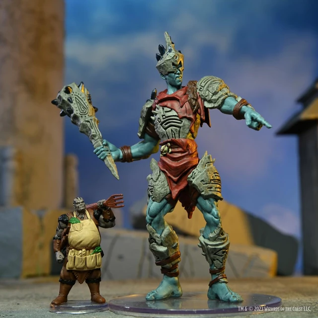 Alt view image 5 of 7 - D&D Icons of The Realms: Bigby Presents: Glory of The Giants | Limited Edition Boxed Set (Set 27) | Pre-Painted Figures For Tabletop Miniature Gaming | By WizKids