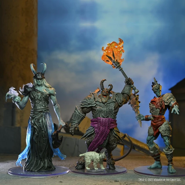 Alt view image 7 of 7 - D&D Icons of The Realms: Bigby Presents: Glory of The Giants | Limited Edition Boxed Set (Set 27) | Pre-Painted Figures For Tabletop Miniature Gaming | By WizKids