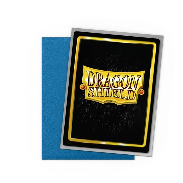 Alt view image 4 of 4 - Dragon Shield Dual Matte Sleeves For Card Games: Blue Silver Anniversary Special Edition - Arcane Tinmen 100ct