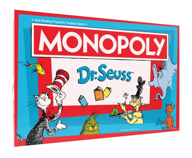 Alt view image 7 of 14 - MONOPOLY Dr. Seuss Board Game (USAMN154000)