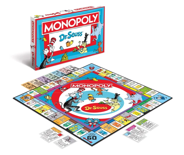 Alt view image 8 of 14 - MONOPOLY Dr. Seuss Board Game (USAMN154000)
