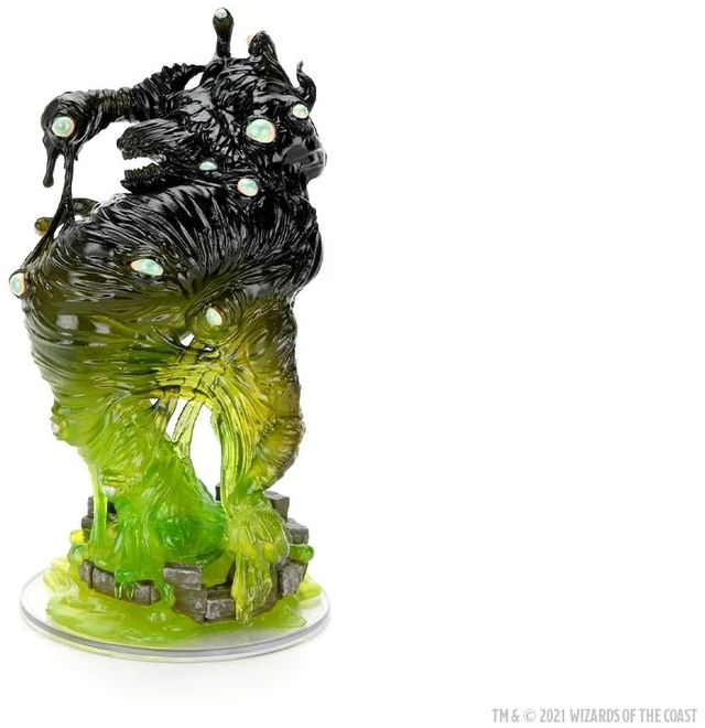 Alt view image 4 of 7 - D&D Icons of the Realms: Juiblex, Demon Lord of Slime and Ooze Premium Painted Figures | RPG Tabletop Miniature Figures | Dungeons And Dragons Role Playing Board Game Figures By Wizkids
