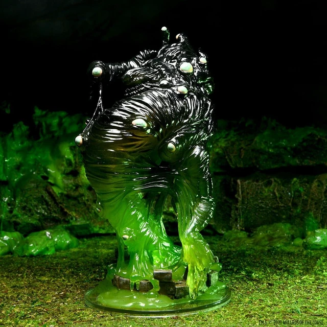 Alt view image 6 of 7 - D&D Icons of the Realms: Juiblex, Demon Lord of Slime and Ooze Premium Painted Figures | RPG Tabletop Miniature Figures | Dungeons And Dragons Role Playing Board Game Figures By Wizkids